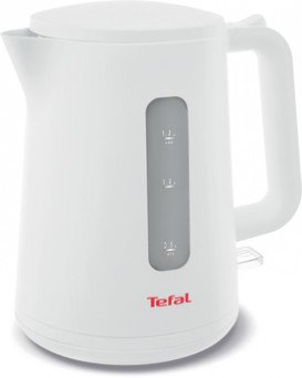 TEFAL Element 1.7 Litre Electric Kettle, White, Plastic, Stainless Steel, KO200127 Tanzania