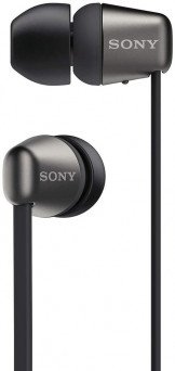 Sony Wireless in-Ear Headset/Headphones with Mic for Phone Call Tanzania, Black (WI-C310/B)