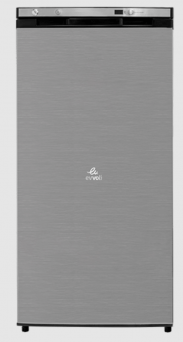 Evvoli 195L Upright Refrigerator/Freezer EVRFZ-U195S (Temp range 	+3°C ~ -25°C) Tanzania, Made in Korea