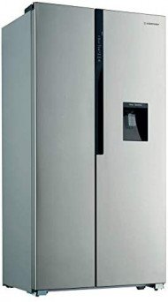 Westpoint Side By Side Refrigerator 502L with Water Dispenser, No Frost, WSKN-5517-ERWDI
