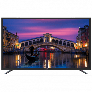 Evvoli 32-Inch HD LED TV with USB, HDMI, DVB-T2/S2, Dolby Audio – Model 32EV100D