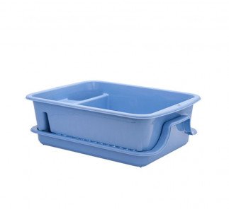 Lionstar Dish Rack 1L With Tray A-7, Blue