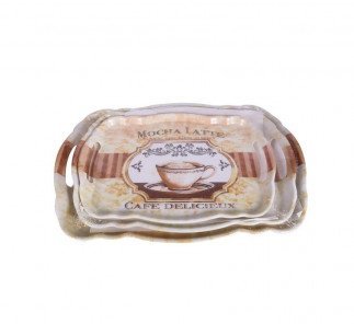 Nadstar1 Serving Tray 3pcs LX75014 Multi Design