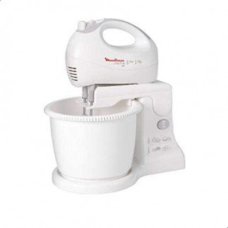 Moulinex Prep Line Hand Mixer Tanzania - Hm412127, White, Plastic