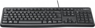 Logitech K120 Wired Business Keyboard For Windows Or Linux, Usb Plug And Play, Full Size, Spill Resistant, Curved Space Bar, Pc / Laptop, Black, 920-002508 Tanzania