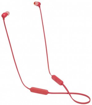 JBL TUNE 115BT - Wireless In-Ear Headphone with Remote Tanzania- Coral