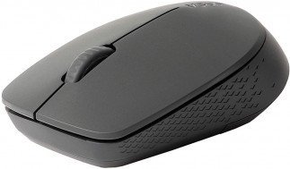 Rapoo M100 Multi-mode Wireless Silent Optical Mouse - Dark Grey, compact