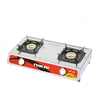 Nikai Double Burner Gas Stove NG842