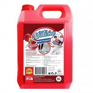 MultiClean Multi purpose Liquid  Soap, Detergent, 5L Apple