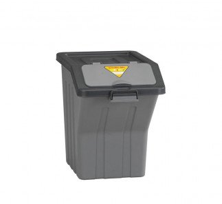 Lionstar Dustbin 50L Enviro C-35 Dark Grey
