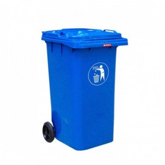 Dustbin With Wheels 240L - Blue (C-68) | Trash Bin For sale in Tanzania