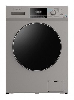 Westpoint Front Loading Washer Dryer, 8 kg Washing, 5 kg Drying, WDMT-81420E.S, 12 Programs, 1400 RPM, Energy-efficient, Silver