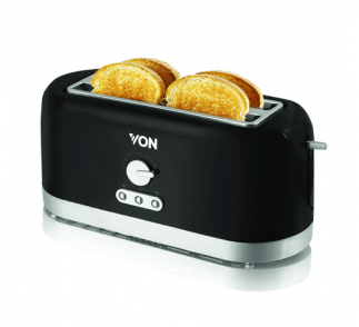 Von  4 Slice Toaster VSTP04MVK Tanzania - Black