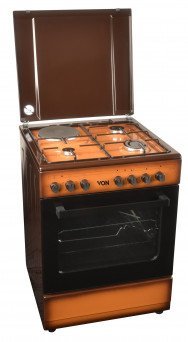 Von  Hotpoint Cooking Range 3 gas + 1 electric cooker VAC6S031UD Tanzania