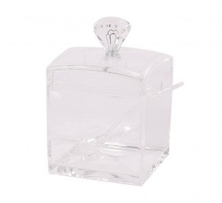 Nadstar1 Sugar Pot With Spoon Acrylic F2908