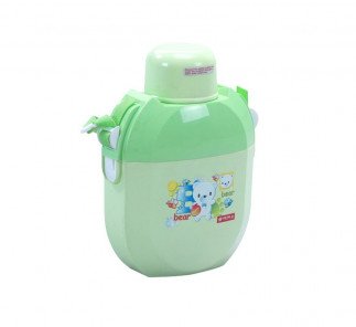 Lion star Kids Sport Bottle 700ML Polo Cooler HU-15, Green