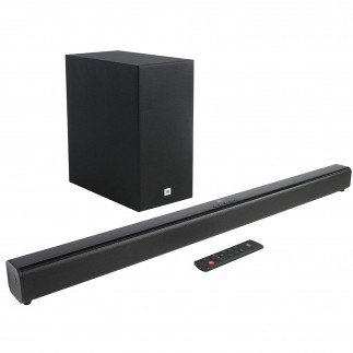 JBL Cinema SB160 Tanzania, 2.1 Channel Soundbar with Wireless Subwoofer (220 Watts, Dolby Digital, Extra Deep Bass)