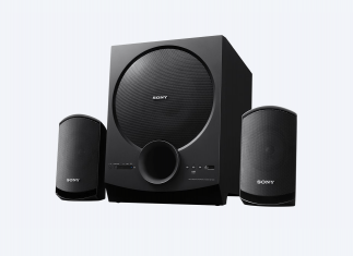 Sony SA-D20 Tanzania, C E12 2.1 Channel Multimedia Speaker System with Bluetooth (Black)