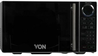 Von Microwave Oven VAMS-23DGS  Solo 23L Capacity, Multistage cooking, Normal cooking programs, Digital control with Touch control panel - Silver