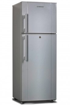 WESTPOINT 240L Double Door Refrigerator, Defrost Silver – WRN-2417EI