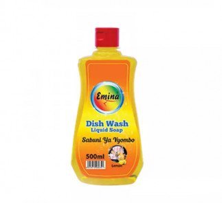Emina 500ml Dishwashing Liquid Soap  (Flip Top) + Free Sponge (Sabuni ya Vyombo)