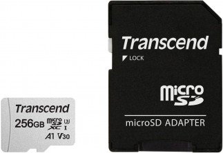Transcend 256GB MicroSD Memory Card Tanzania  TS256GUSD300S-A