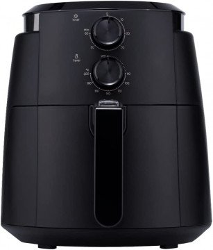 evvoli Air fryer 4 Liters, 1500W, No Pre-Heat Needed, No-Oil Frying, Fast, crispy and healthy, Temperature Control, black - EVKA-AF4001BS Tanzania
