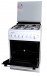 Westpoint Cooker 60x60cm Electric Oven 3 Gas Burners 1 Electric Plate Auto White, WCER6631E0