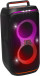 JBL PartyBox Club 120 - Portable Party Speaker with Foldable Handle, Powerful Pro Sound, Futuristic lightshow, Up to 12 Hours of Play time, Splash Proof, Dual Mic & Guitar Inputs (Black)
