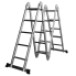 Upspirit Multipurpose Folding Ladder 4x5 Steps – 5.8m Straight Height, 2.8m A-Frame, Model HK-ML4x5