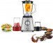 Kenwood Glass Blender Smoothie Maker 800W 1.5L with Glass Grinder Mill, Meat Grinder/Chopper Mill, Ice Crush Function BLP44.270SS Tanzania, Silver