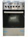 Venus Cooker 58X58CM, 3 Gas Burners & 1 Electric Plate, Electric Oven, (Stainless Steel, Inox, VC6631ESD)