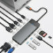 Wiwu 9-in-1 USB-C Hub Spcae Grey – Linker A923RPT