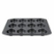 Tefal Easy Grip Baking Mold 12 Muffins 26.5x39.5 CM Carbon Steel Easy Handling Large Handles Non-Stick Coating Easy Release Easy Cleaning Dark Grey J1625745