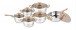 Pinetech Cookware Sets Pots and Pans in Tanzania,Kitchen Cookware Set Non Stick 6 Pieces (Gold, PTC011)