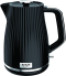 Tefal Loft Electric Kettle KO250840 with 1.7L Capacity, 3000W Fast Boil, Quiet, Washable Anti-Scale Filter, Cordless, 360° Rotational Base, Auto Shut-Off, Narrow Spout, Stylish Gloss Design, Black