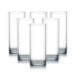 Ocean Glass 6pcs Fin Line Hi Ball 355ml Drink Tumbler 1B01213