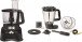 MOULINEX DoubleForce | Food Processor | 1000W | 8 attachments for 28 functions | 6 speeds | 3L Bowl Capacity and 2L Blender | Black | 2 Years Warranty | FP821827