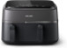Philips Dual Basket AirFryer 3000 Series - 2750W, 9L Capacity, 2 Basket Drawers, 8 Presets Touchscreen, Black - NA350/00