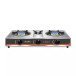 Decakila Gas Cooker 3 Burner Plates  Auto Ignition Stainless Steel KMGS014M