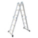Upspirit Multipurpose Folding Ladder 4x3 Steps – 3.7m Straight Height, 1.8m A-Frame, Model HK-ML4x3