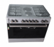 DELTA Cooker 90X60CM, 4GAS + 2ELEC, Electric Oven & Grill  Inox, DGC9042.I