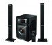 Pinetech Subwoofer With Two Twin Speakers ( Black, PT 971)