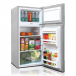 Kodtec Double Door Refrigerator 110L Tanzania (KT-110FR, Silver)