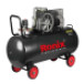 Ronix RC-0200 Air Compressor, 200L Tank, 2200W Motor, 8 Bar Max Pressure, Dual Cylinder, Oil-Free Silent Pump, Portable Design with Safety & Thermal Protection
