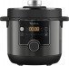 MOULINEX Turbo Cuisine Electrical Pressure Cooker, 7.6L, 1200 Watts, Black, CE777827