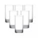 Ocean Glass 6pcs Fin Line Hi Ball 280ml Drink Tumbler 1B01210