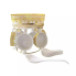 Nadstar1 Ceramic Soup Set With Soup Cups/Bowls Made of Porcelain Food Serving 921-13