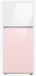 Samsung Refrigerator 393L Double Door Top Freezer Bespoke, White/Pink RT38CB66218CUT