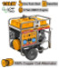 Ingco 19kW Silent Diesel Generator, V-Twin 4-Stroke Engine, Copper Coil Alternator GE200006ES
